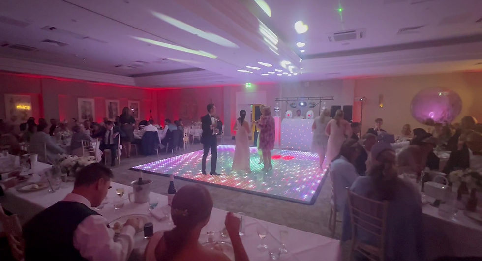 Wow ! Check out that Dance Floor !